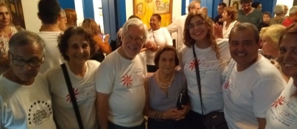 Homenagem à Profa Yone Nogueira, fundadora do Coral Cantavento, 2018